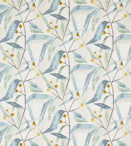 Entity Fabric by Harlequin Emerald/Ochre