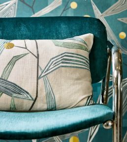 Entity Fabric by Harlequin Emerald/Ochre