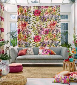 Floreale Fabric by Harlequin Fuchsia/Multi