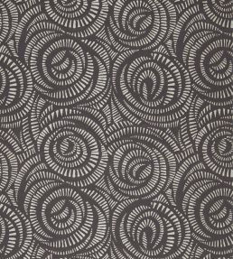 Fractal Fabric by Harlequin Gold/Charcoal