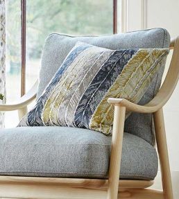 Walchia Fabric by Harlequin Indigo/Sky/Shell