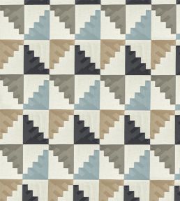 Mehari Fabric by Harlequin Sky/Maize/Charcoal