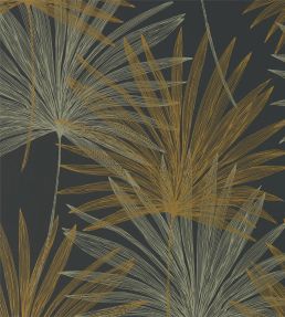 Mitende Wallpaper by Harlequin Jet/Gold