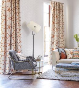 Axal Fabric by Harlequin Ochre