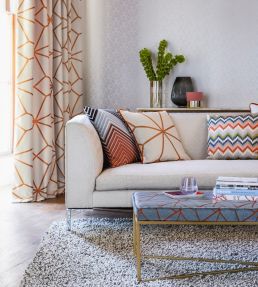 Axal Fabric by Harlequin Ochre