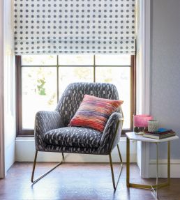 Convex Fabric by Harlequin Charcoal / Gold