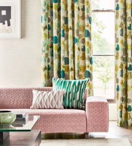 Selenic Fabric by Harlequin Chartreuse/Topaz