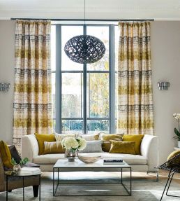Pontia Fabric by Harlequin Emerald / Steel