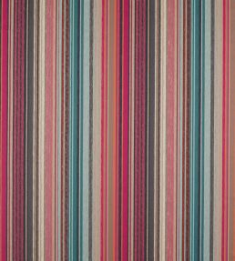 Spectro Stripe Fabric by Harlequin Cerise / Marine / Coral