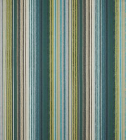 Spectro Stripe Fabric by Harlequin Emerals / Marine / Lichen