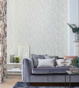 Meso Wallpaper by Harlequin Champagne