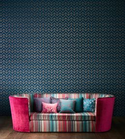 Tessellation Wallpaper by Harlequin Graphite