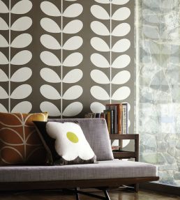 Giant Stem Wallpaper by Orla Kiely 394