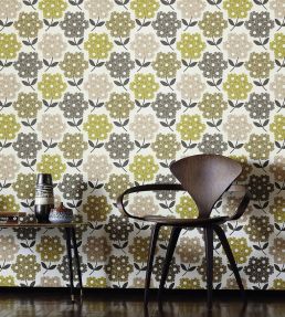 Rhododendron Wallpaper by Orla Kiely 413