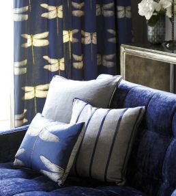 Demoiselle Fabric by Harlequin Graphite/Almond