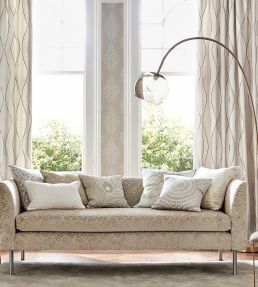 Dentella Fabric by Harlequin Brass