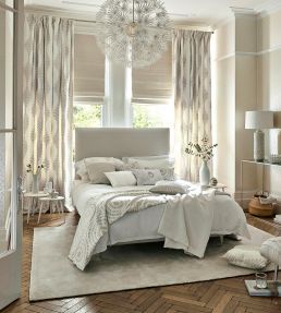 Lucielle Fabric by Harlequin Chalk/Linen