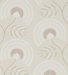 Louella Wallpaper by Harlequin Rose Quartz/Pearl