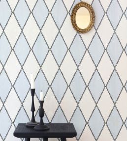 Harlequin Pearl Wallpaper by CommonRoom Gustavian Blue