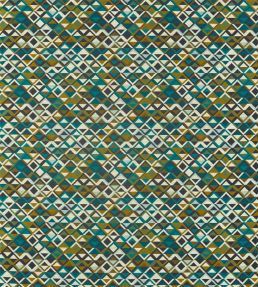 Boka Fabric by Harlequin Charcoal/Marine/Zest