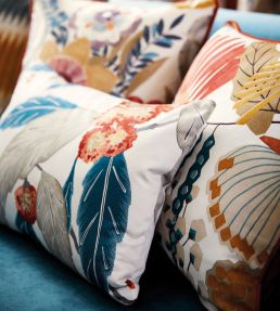 Coppice Fabric by Harlequin Sarffron/Cobalt