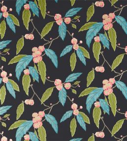 Coppice Fabric by Harlequin Cerise/Marine