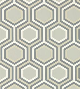 Selo Wallpaper by Harlequin Slate/Platinum