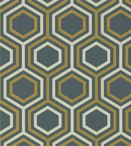Selo Wallpaper by Harlequin Ebony/Gold