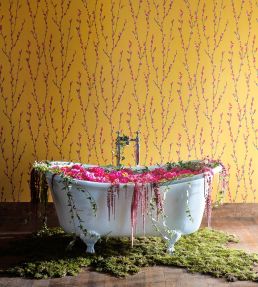 Salice Wallpaper by Harlequin Mint/Emerald