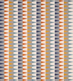 Azul Fabric by Harlequin Rust/Navy/Nordic