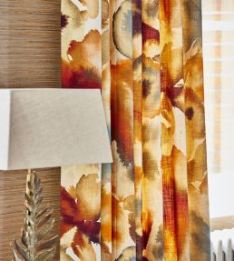 Flores Fabric by Harlequin Damson/Viola/Blush
