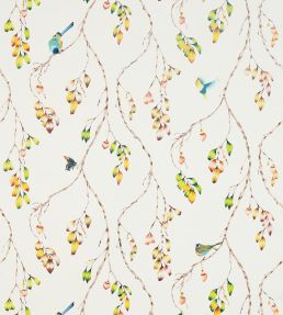 Iyanu Voile Fabric by Harlequin Paprika/Kiwi