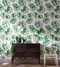 Kelapa Wallpaper by Harlequin Lagoon/Cerise