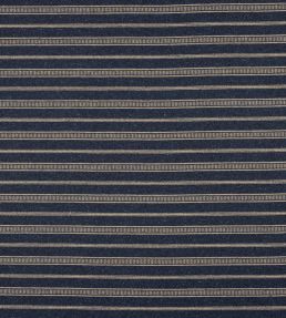 Harris Stripe Fabric by Jane Churchill Navy