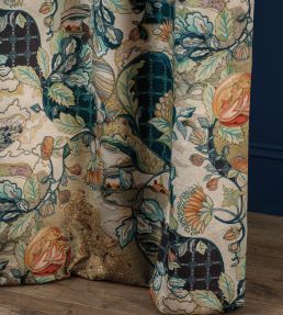 Hartfield Velvet Fabric by Osborne & Little Ochre