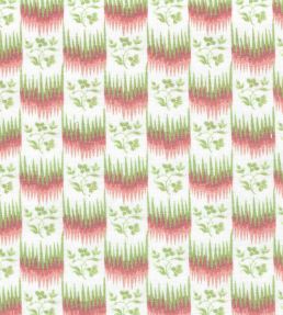Harting Fabric by Titley and Marr Pink & Green