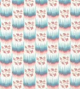 Harting Fabric by Titley and Marr Rose & Aqua