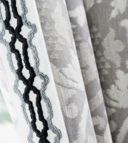 Hartney Tape Trimming by Thibaut Flannel and Onyx