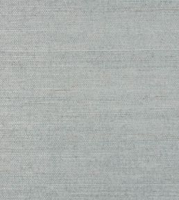 Haruki Sisal Wallpaper by Schumacher Blue Grey