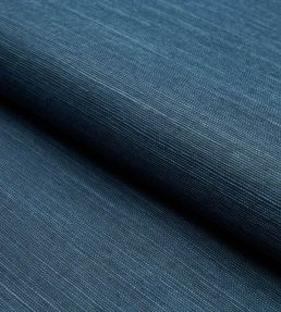 Haruki Sisal Wallpaper by Schumacher Indigo