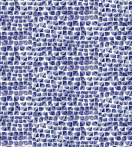 Hatch Wallpaper by CommonRoom Indigo