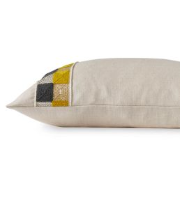 Hatchett Silk Cushion 35 x 50cm by James Hare Grey/Gold