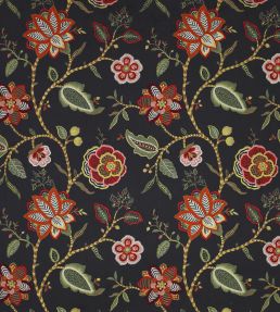 Havana Fabric by Jane Churchill Black