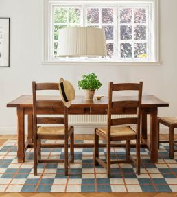 Chhatwal & Jonsson Haveli rug Heaven Blue/Light Khaki/Rust DH392250-25 Heaven Blue/Light Khaki/Rust