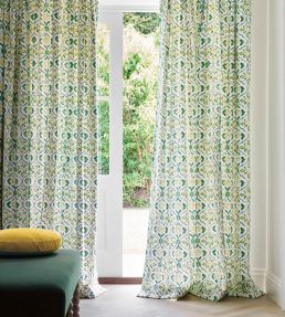 Haven Fabric by Jane Churchill Blue