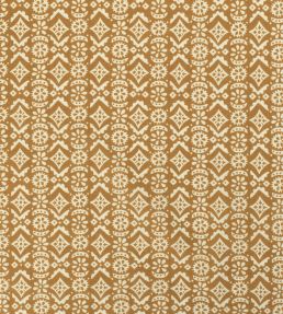 Hawelka Fabric by Volga Linen Old Gold/Oyster