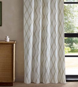 Hayloft Embroidery Fabric by Scion Pebble