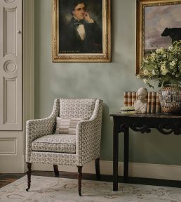 Hazebrook Fabric by Colefax And Fowler Red