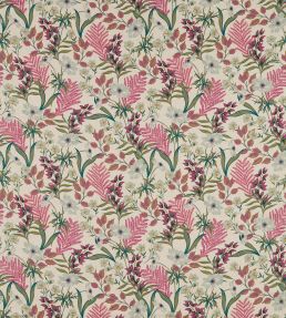 Hazelbury Linen Fabric by Studio G Coral