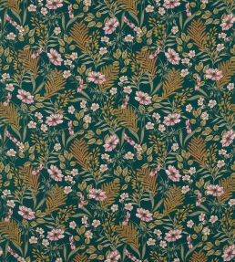 Hazelbury Linen Fabric by Studio G Forest